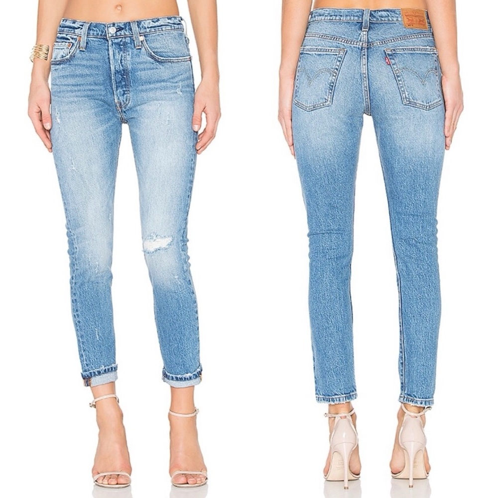 Levi’s 501 Skinny in Post Modern Blues